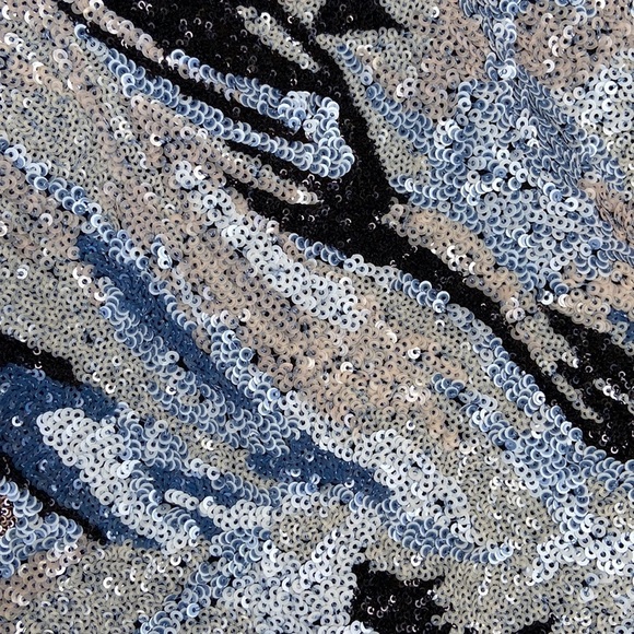 New GUESS Staci Sequin Skirt SZ S - Picture 6 of 7